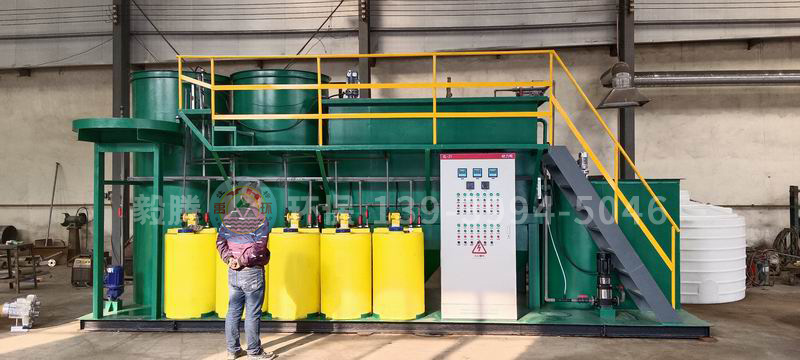 山西潞城高濃度化工廢水  一體化組合污水處理設(shè)備 制作安裝完工并通過(guò)清水試車運(yùn)行